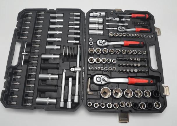 73195 172Pcs 24T 1/2’’ 1/4’’ 3/8’’ Wrench Socket Set suppliers 73195 172Pcs 24T 1/2’’ 1/4’’ 3/8’’ Wrench Socket Set suppliers