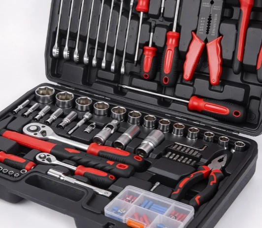 73202:99+15PCS Hand Tool Set, Socket Wrench Repair Tool Kit With Hard Plastic Case suppliers 73202:99+15PCS Hand Tool Set, Socket Wrench Repair Tool Kit With Hard Plastic Case suppliers