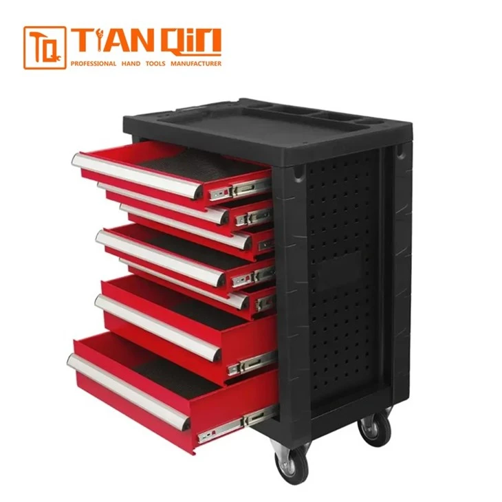 82473-Stainless Steel Tool Trolley With 7 Drawers best