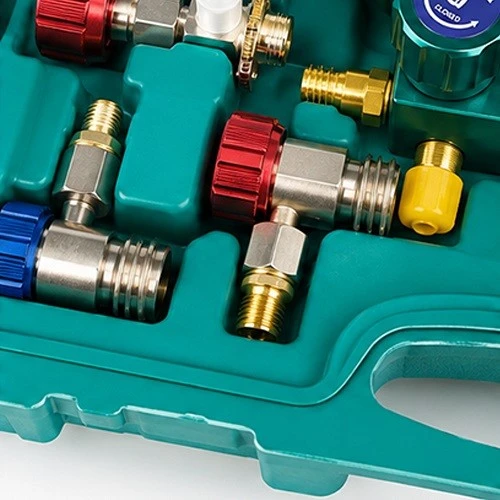 82727- Silicone Oil Dual-meter Air Conditioner Refrigerant Charging Tool best