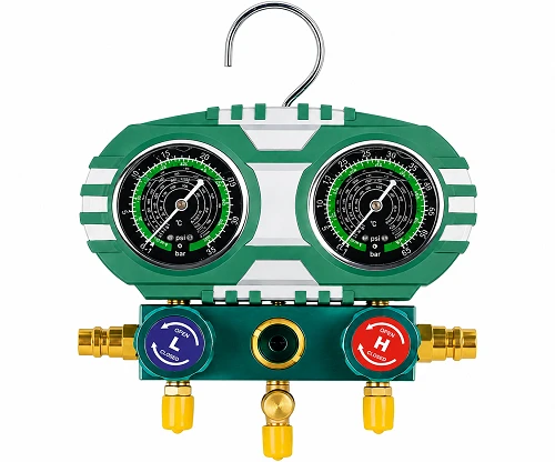 82727- Silicone Oil Dual-meter Air Conditioner Refrigerant Charging Tool suppliers