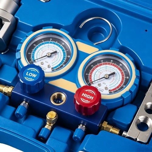 82733 Hole Expander, Anti-collision Dual-gauge Air Conditioner Refrigerant Charging Tool factory