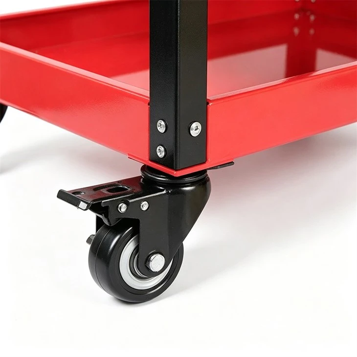 82748 Multifunctional Tool Cart With Pegboard Back Panel high quality