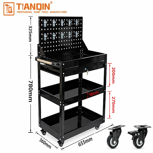 82748A Multifunctional Tool Car Medium-sized Thickened Drawer Back Panel 82748A Multifunctional Tool Car Medium-sized Thickened Drawer Back Panel