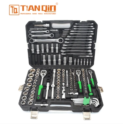 73193 155-Piece (151+4) Professional Auto Repair Tool Set With Heavy-Duty Ratchets