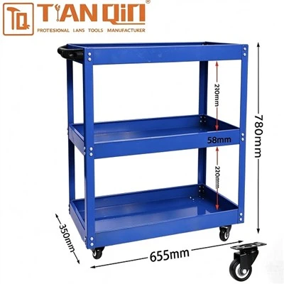 82755A-tier Light-duty Tool Cart